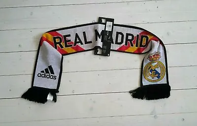 FC  Real Madrid Scarf White/Red/Black Style M60184 • $26