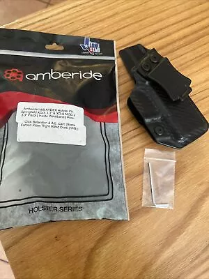 New Amberide IWB KYDEX Gun Holster Fits Springfield XD-S 3.3  & XD-S MOD.2 3.3  • $19.99