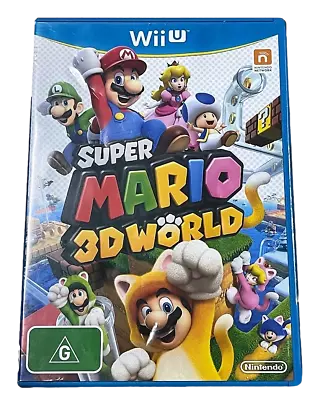 Super Mario 3D World Nintendo Wii U PAL • $49.90