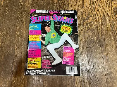 16 Magazine Superstars Sept 1990 New Kids On The Block Alyssa Miano Johnny Depp • $39.99