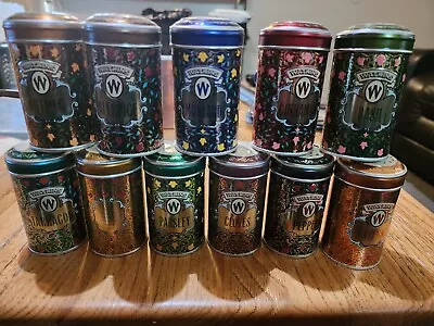 Vintage Watkins 1987 Limited Edition Collector' Spice Tins - Set Of 11..Lot • $21.99