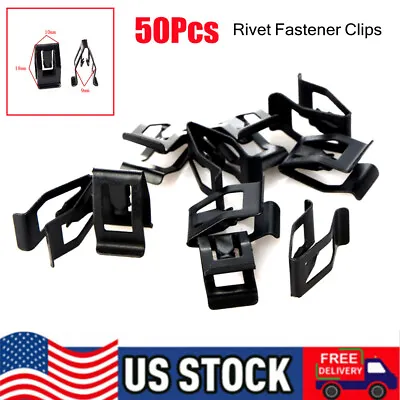 50Pcs Universal Car Console Instrument Panel Dash Dashboard Retainer Clips Parts • $16.19