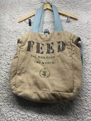 FEED The Children Crossbody Reversible Purse Tote Bag  • $40