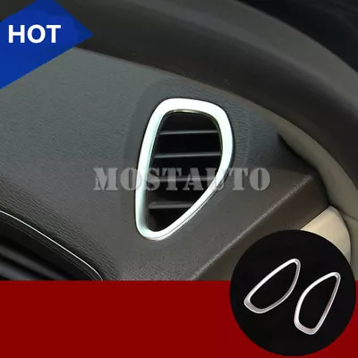 For VOLVO V40  Interior Dashboard Air Vent Outlet Trim Cover 2pcs 2012-2019 • $17.08