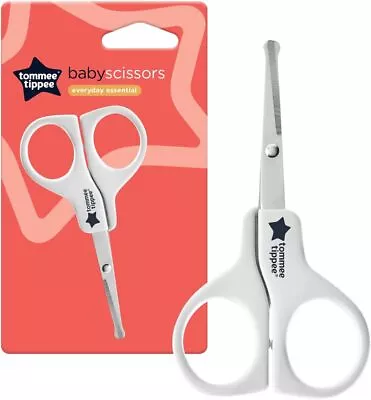 Tommee Tippee Essentials Baby Scissors 0m+  • £2.99