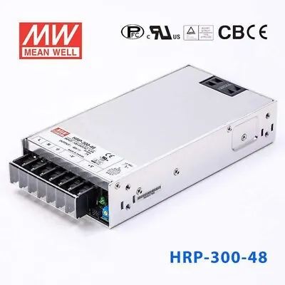 Mean Well HRP-300-48 Switching Power Supply 48volt 7amps 300watt - NIB NEW • $55