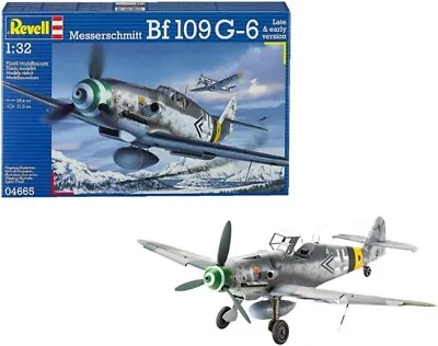 1/32 Revell Messerschmitt Bf109 G-6 #04665 • $39.95