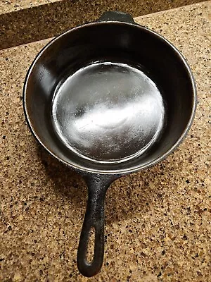 Wagner Ware Cast Iron Skillet Chicken Fryer #8~ 10 1/2  Pan~ 3  Deep~USA Vintage • $54.54