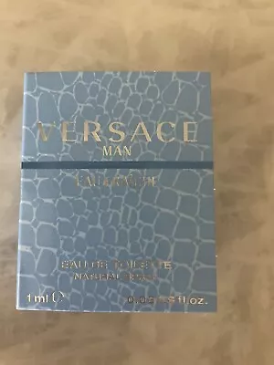 VERSACE Man Eau Fraiche Eau De Toilette Sample Vial 1ml • $6.60