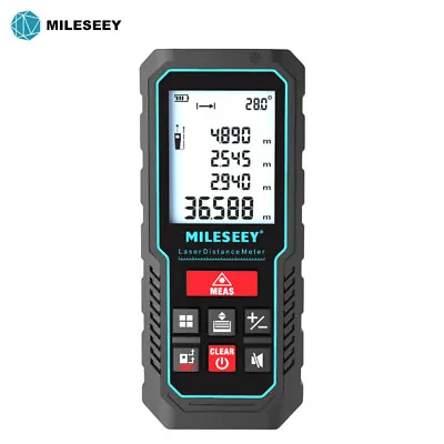 Mileseey 229Ft Laser Measure Distance Meter With Upgrade Electronic Angle Sensor • $22.99