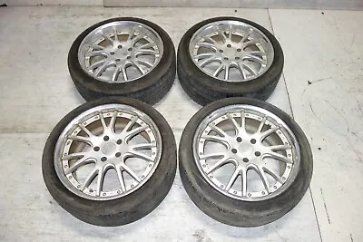 JDM WORK GNOSIS GS4 RIMS WHEELS TIRES 5X120 19X9+45 OFFSET Genuine Japan • $2279.99