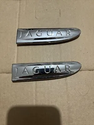 JAGUAR WING BADGE X TYPE 08-10  GENUINE 9X43 43156 B Both Rh Side Badge • £20