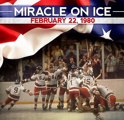 Miracle On Ice Game 1980 USA Hockey  DVD - USA Vs USSR - Complete Game • $16.99