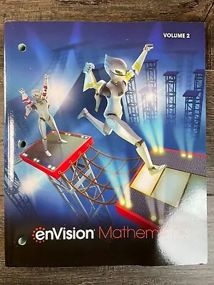 8th Grade 8 Envision Mathematics Student Edition Volume 2 2020 Topics 5-8 • $9.89