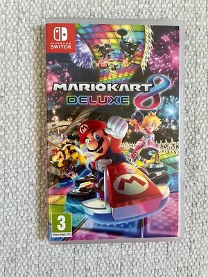 Mario Kart 8 Deluxe (Nintendo Switch 2017) (Opened But Unused) • £19.99