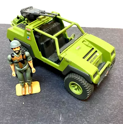 Vintage 1982 GI JOE VAMP Jeep Complete With Straight Arm Clutch Original ARAH • $119