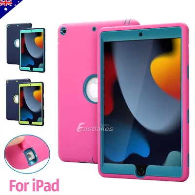 $23.95 • Buy For Apple IPad 2 3 4 5 6 7 8 9 10.2  Mini Air Shockproof Case Heavy Duty Cover