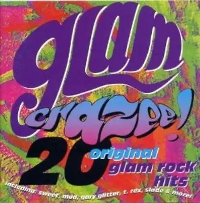 Various Artists : Glam Crazee!: 20 Original Glam Rock Hits CD Quality Guaranteed • $3.77
