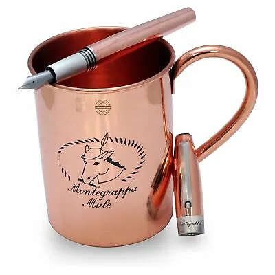 Montegrappa Fortuna Copper Mule Medium Fountain Pen W/Free Mug (ISFOH3CU) • $349.99