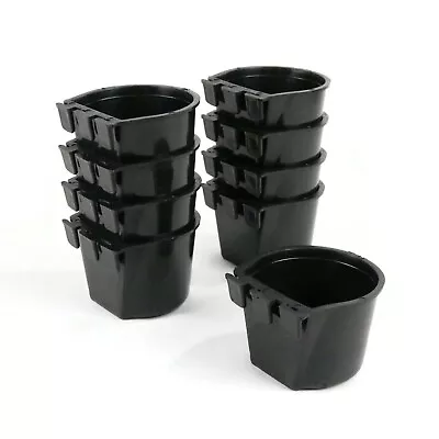 (Pack Of 8) Black Cage Container Inner Specs 4 1/8  Long 2 3/8  Tall 3 1/4  Wide • $13.49