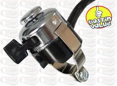 Chrome Horn / Dip Switch  Ideal For Vintage Classic British Motorcycle • $28.30