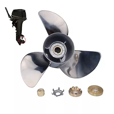 Stainless Steel Propeller 13x19 For Mercury 40-140HP Mercruiser Outboard Engine • $377.10