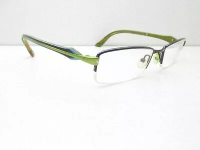 Morel France Koali 5601C EYEGLASSES FRAMES 50-18-140 Purple Half Rimless 11818 • $38.97