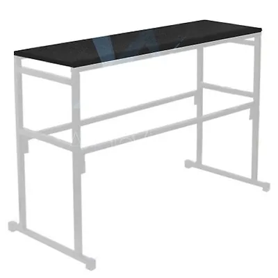 Gorilla 4FT 1.2M Black Carpet Board Shelf For DJ Disco Stands Booth Table • £39.95