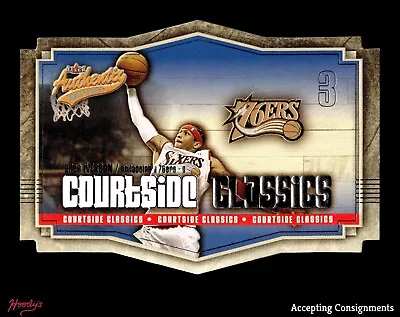 2003-04 Fleer Authentix Courtside Classics #3 Allen Iverson 76ERS • $0.99