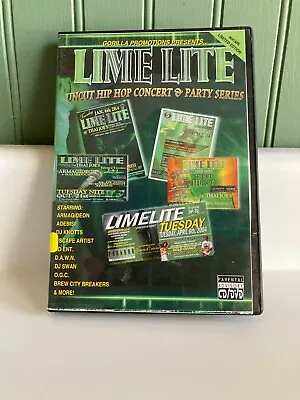 Lime Lite 2-disc DVD/CD Milwaukee Underground Hip-Hop GORILLAPROMO • $29.99