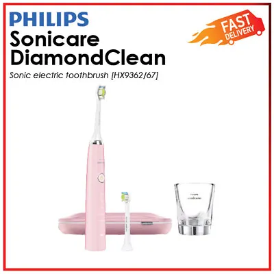 $195 • Buy PHILIPS Sonicare DiamondClean 9000 PINK HX9362/67 USB Travel Electric Toothbrush