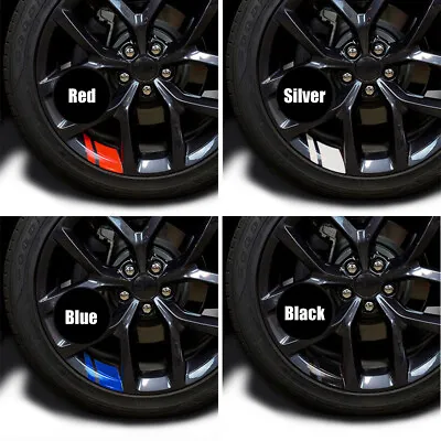 6x Reflective Car Wheel Rim Vinyl Decal Sticker Exterior Accessories For 16 -21  • $6.82