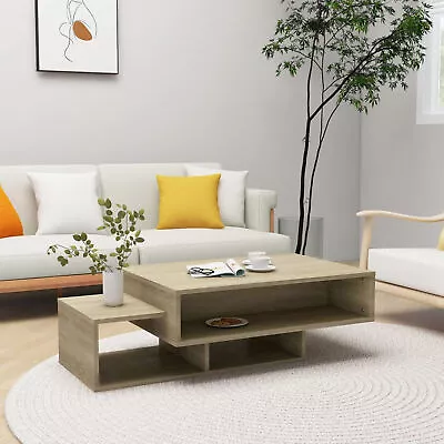 Coffee Table Sonoma Oak 105x55x32  Chipboard M4G6 • £75.58