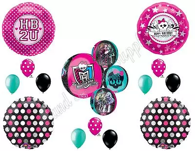 MONSTER HIGH ORBZ SKULLETTE HB2U Birthday Party Balloons Decoration Supplies • $18.95