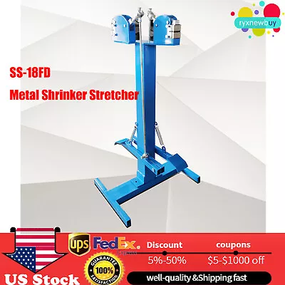 SS-18FD Metal Forming Shrinker Stretcher Machine With Foot Operated Pedal Stand • $298