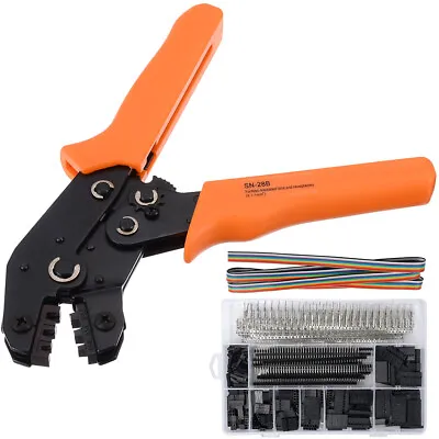 Dupont Crimping Tool Kit SN-28B Crimper Set Crimping Plier Terminal Connectors • $45.59