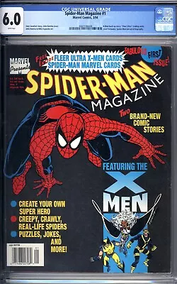 Spider-Man Magazine #1 - CGC Graded 6.0 (FN) 1994 - John Romita Sr - First Issue • $95