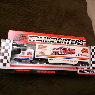 Matchbox Super Star Transporters 1992 Grand National Car #49 Ferree Rare • $9.95