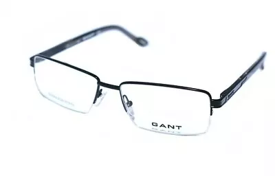 Gant G SCALA Eyewear Mens Half Rim Eyeglass Frames 56-16-140 Black • $19.99