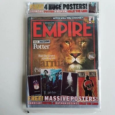 £20 • Buy EMPIRE Magazine - Including 4 Massive Movie Posters Dec 2005
