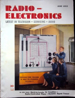 $10.09 • Buy Vacuum-tube Trainer -  Radio - Electronics  Magazine, June 1952