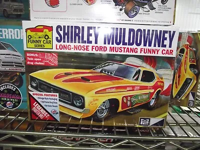 MPC Shirley Muldowney Ford Mustang Funny Car Model KIT NIB Sealed • $17.50