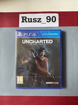 Uncharted The Lost Legacy PS4 SEALED Original Release UK PAL Version DISC LOOSE • £55