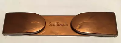 Vintage~ Bronze~Harvest Gold~Molded Plastic~ ScotTowel~ Paper Holder~ 1960's~USA • $19.99