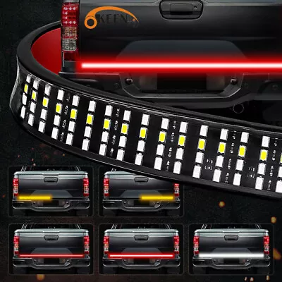 For Ford F150 4 Row 60'' 6 Function LED Truck Strip Rear Tailgate Light Bar Lamp • $28.51