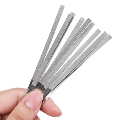 12Pc Stainless Steel Metal Dental Polishing Strips - Multiple Sizes & Quantities • $13.99