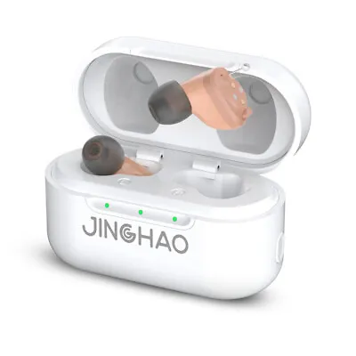 1 Pair Invisible Digital Hearing Aids Rechargeable Mini Sound Enhancer Amplifier • $57.99