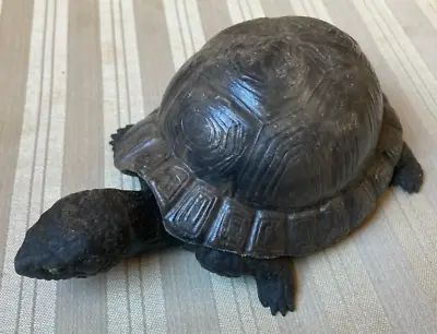 Vintage 1960s Imperial Toy Trick Turtle Rubber Body Plastic Shell Hong Kong 6  • $9.95