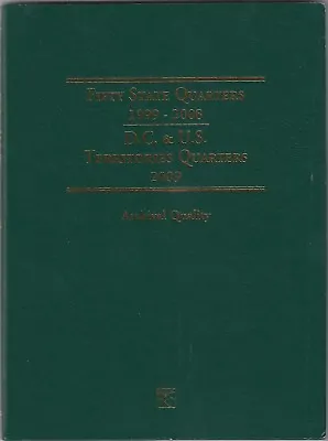 Coin Folder For 1999-2009 State & Territory Quarters LCF3T Album By Littleton • $13.10