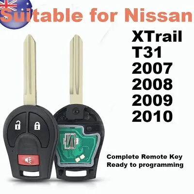 Complete Smart Remote Key For Nissan XTrail T31 2007 2008 2009 2010 433MHz ID46 • $33.70